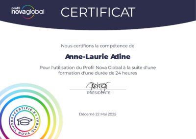 Certificat Nova Global